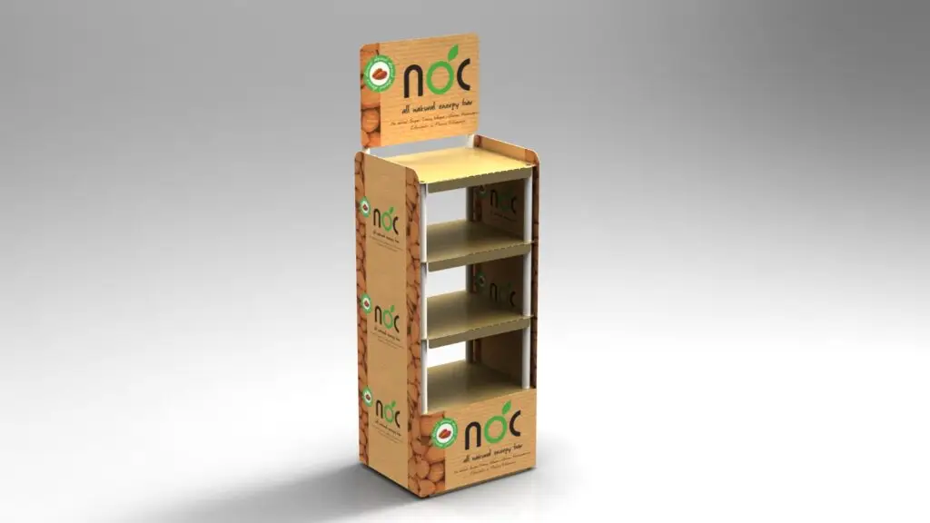 Energy Bar Display Stand - Industrial Design Portfolio.