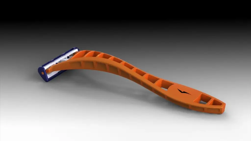 Industrial Design DFM: Aesthetic Razor Design