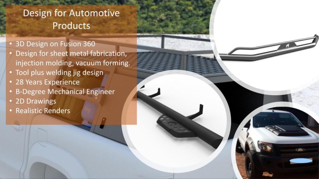 Automotive parts optimized with DFM