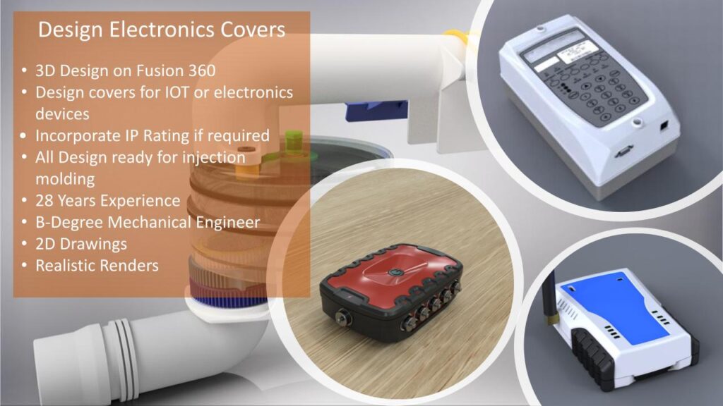 Electronic enclosures designed for manufacturability