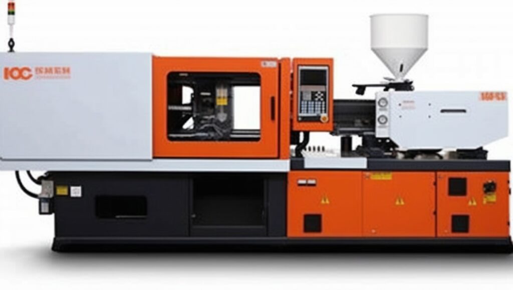 Injection molding machine for high-volume production