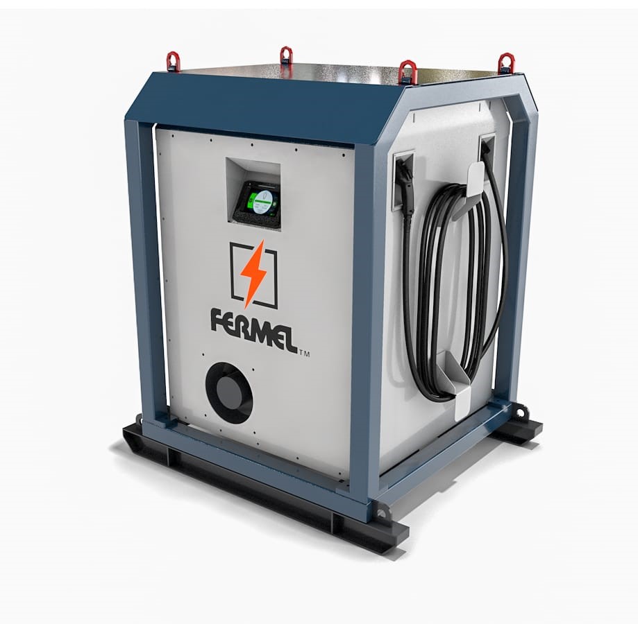 Industrial sheet metal enclosure assembly showing structural fabrication design