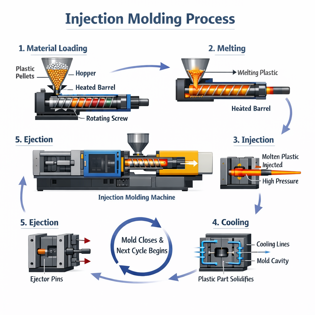 Injection Molding Process Diagram