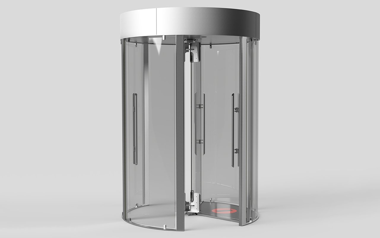 Turnstar Triton Full Height Curved sheet metal product engineering and DFM